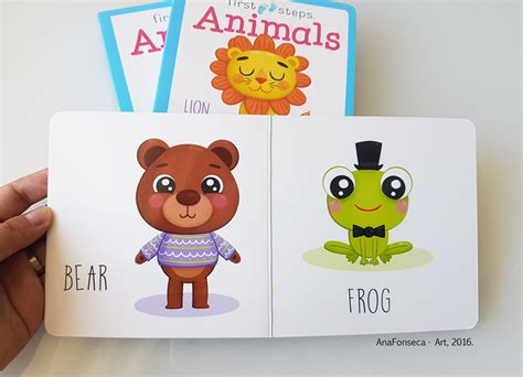 First Steps Animals - Hinkler Books on Behance