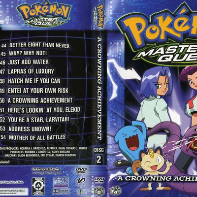 Pokémon Master Quest (DVD Collector's Box Set 2) - Pocketmonsters.Net