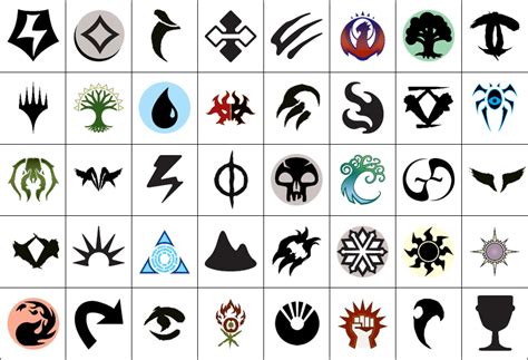 Magic: The Gathering - Symbols (Picture Click) Quiz - By DenAlex