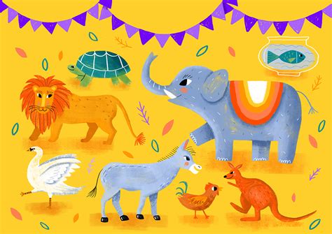 Carnival of the Animals on Behance