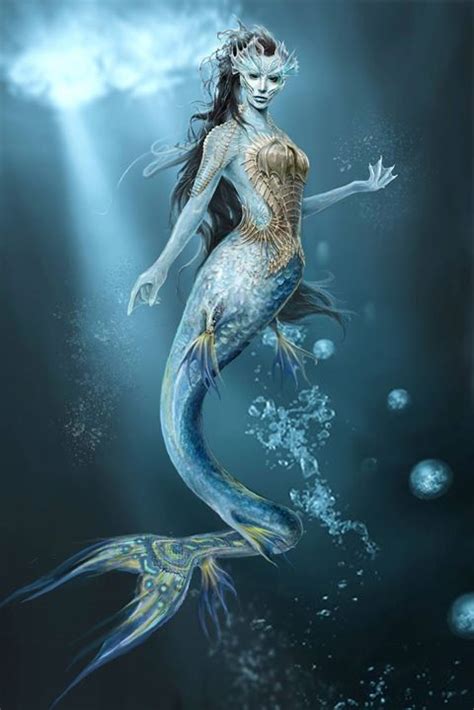 Pin by Rafaela Thomson on Mermaids | Mermaid artwork, Fantasy mermaids ...