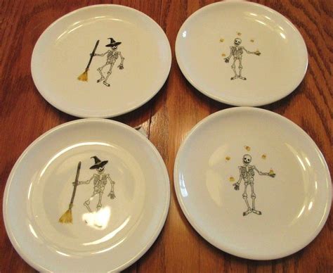 halloween ceramic plates