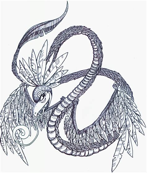 The Plumed Serpent by Altermentality on DeviantArt