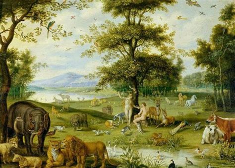 Adam and Eve in the Garden of Eden by Jan Brueghel the Elder, Movement Dutch and Flemish ...