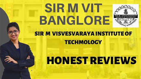 SIR M VIT Bangalore | Admission Procedure | Courses | Fees | Cut Off ...