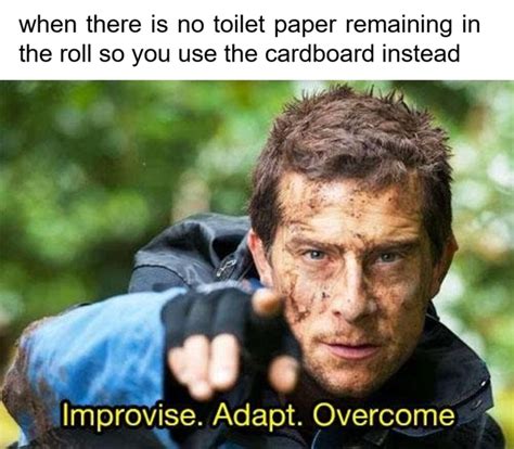 Improvise. Adapt. Overcome | Know Your Meme