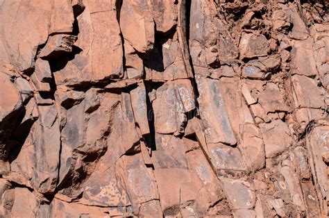 Dry Lava Basaltic Rock stock image. Image of pattern - 90136803