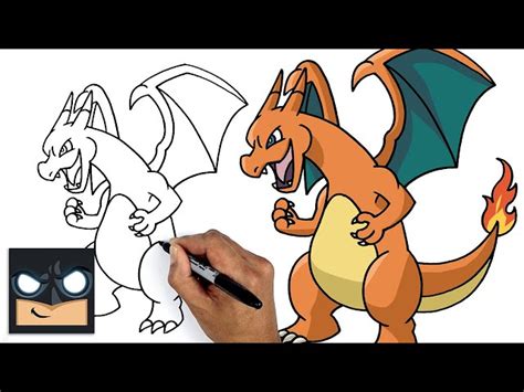 How To Draw Pokemon | Charizard || Step by Step Drawing Tutorial for ...