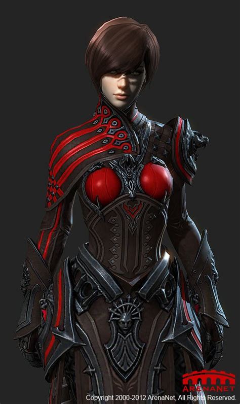 Guild Wars 2 Human female light armor Ambassador Picture (3d, fantasy, character, girl, woman ...