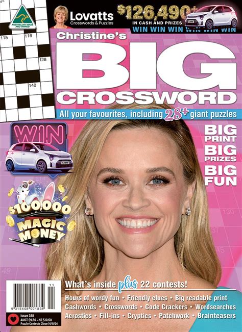 Christine's BIG Crossword magazine - Lovatts Crosswords & Puzzles