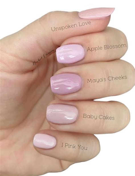 Pale pink polish for your DIY Gel Nails | Gel nails diy, Gel nail polish colors, Lilac nails design