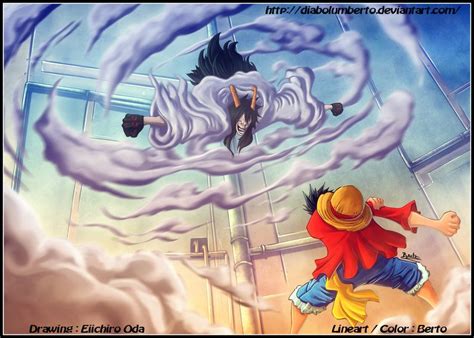 [One Piece] Luffy Vs Caesar | Luffy vs, Anime, Anime wallpaper