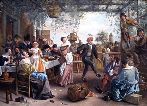 It's About Time: 1600s Celebrating Outdoors | Couple dancing, National gallery of art, Dutch artists