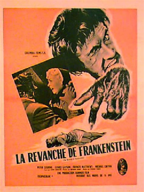 The Revenge of Frankenstein 1958 French Moyenne Poster - Posteritati ...