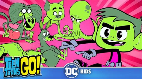 Teen Titans Go! | Top 10 Beast Boy Transformations | @dckids - YouTube