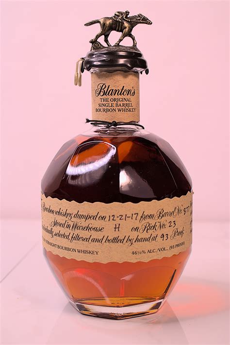 Blanton's Original Single Barrel Bourbon - First Pour Cocktails