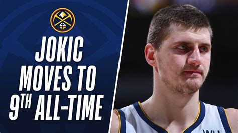 Nikola Jokic Moves To 9th All-Time On The TRIPLE-DOUBLES list!