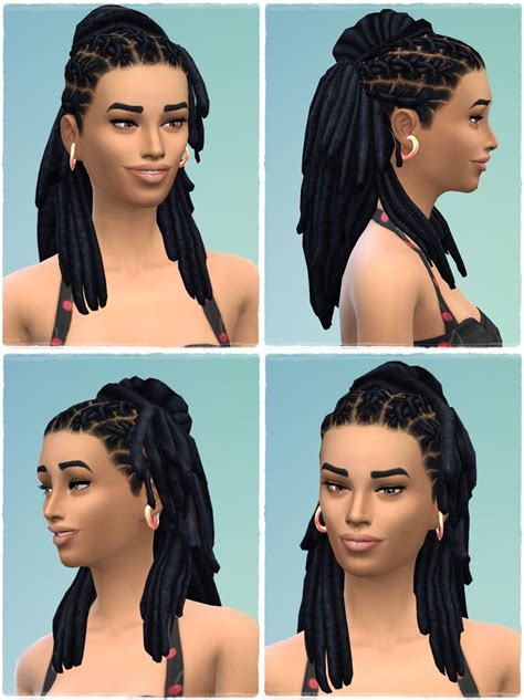 Lock my Dreads | Frisuren für dreads, The sims, Haar styling