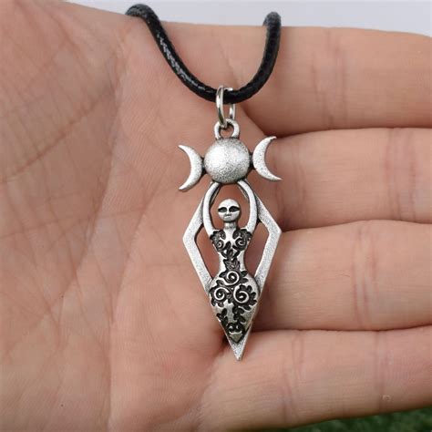 SanLan Original Pagan Wiccan Pendant Necklace Jewelry Goddess Witchcraft Natural Jewelry Pagan ...