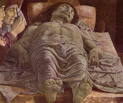 The Dead Christ (Lamentation of Christ) - Andrea Mantegna - WikiArt.org - encyclopedia of visual ...