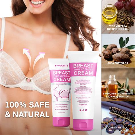 Breast Enhancement Cream, Breast Enlargement Cream, Natural Formula for Breast Growth & Breast ...