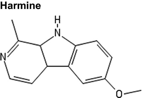 Chemical structure of harmine. Harmine is a β-carboline alkaloid... | Download Scientific Diagram