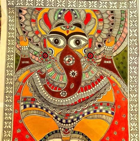 Pin on Madhubani art