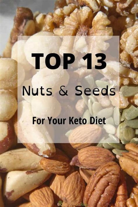 13 Keto-friendly Nuts and Seeds | Essential Keto