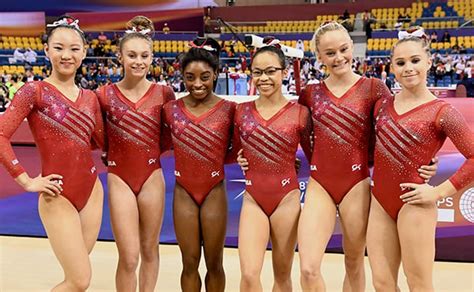 U.S. women win team title at 2018 World Championships, qualify for 2020 Olympic Games • USA ...