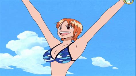 Anime Feet: One Piece: Nami's Bare Feet (Skypiea Arc)