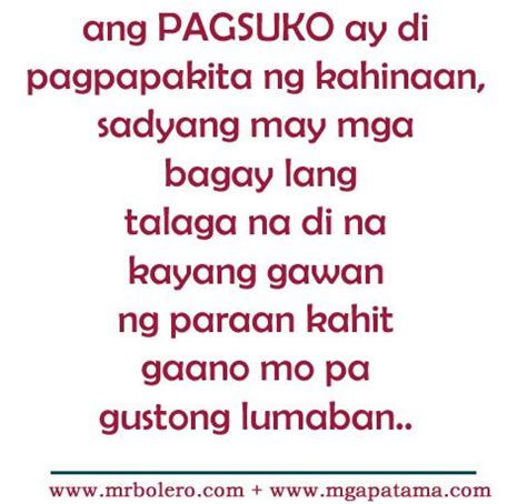 Patama Tagalog Quotes - Move On Quotes