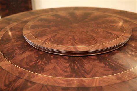 Remarkable Large Round Table With Lazy Susan Ideas | Veralexa