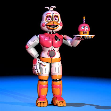 Funtime Chica - Extras Render by The-Smileyy on DeviantArt