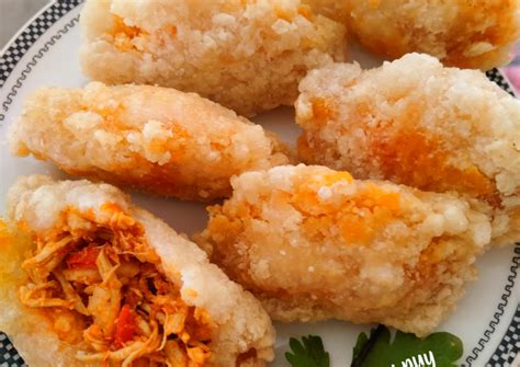 Resep Cireng isi ayam suwir oleh Naay Nuy - Cookpad