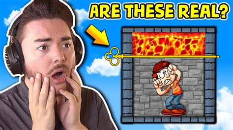 ARE THESE GAMES REAL!? (Pull Pin Mobile Games) - YouTube