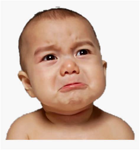 Crying Png Sad Baby Face Png Transparent Png Kindpng | Images and ...