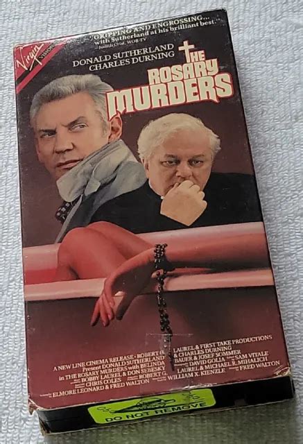 ROSARY MURDERS VHS Donald Sutherland Rare oop $10.39 - PicClick