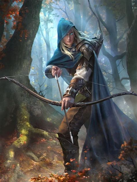 Rowan Whitethorn | Fantasy artwork, Elf ranger, Fantasy warrior