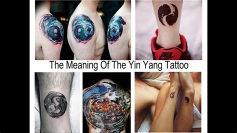 The Meaning Of The Yin Yang Tattoo - Facts and photos for tattoovalue.net - YouTube