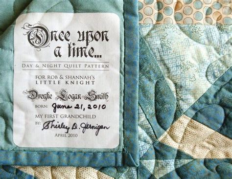 Custom Designed Quilt Label One-of-a-kind Quilt Patch - Etsy | Quilt labels, Sewing labels ...