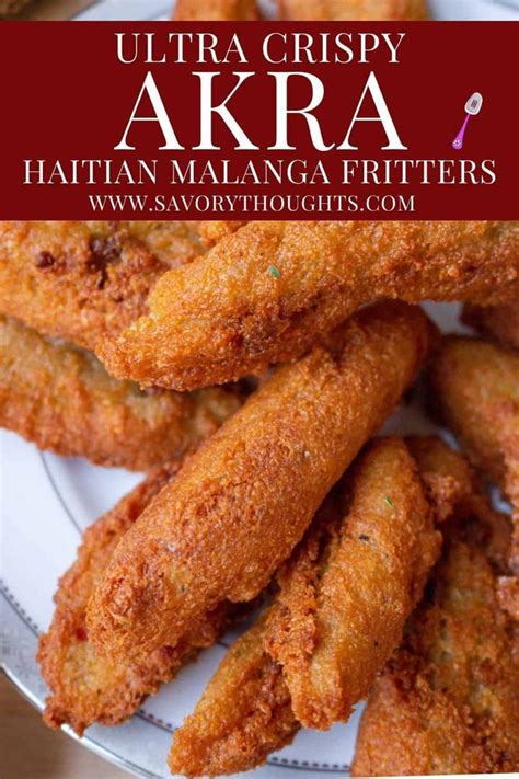 Haitian Akra (Accra) | Recipe | Haitian food recipes, Hatian food ...