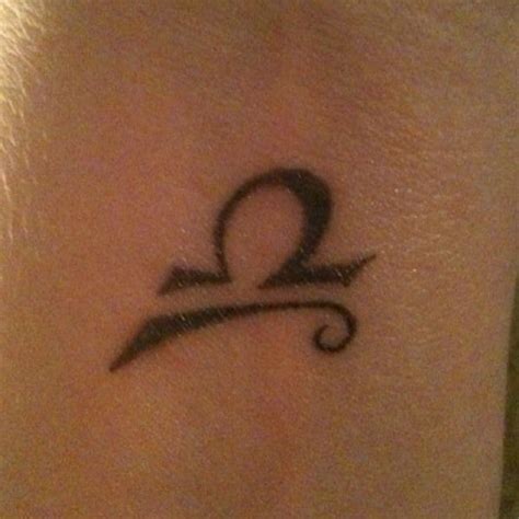 Libra tattoo - on my inner left wrist | Libra tattoo, Libra sign tattoos, Tattoos