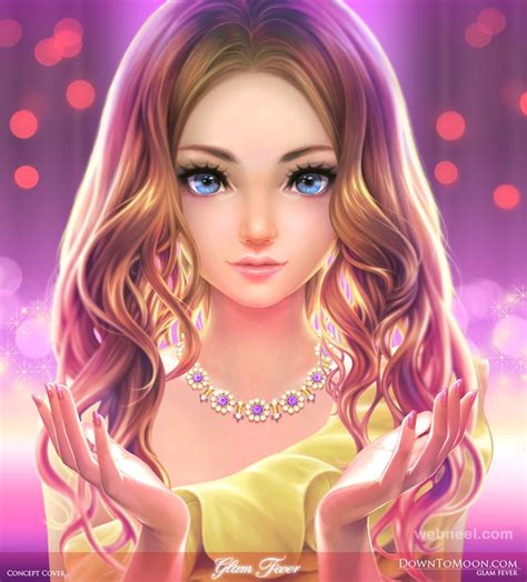 Cartoon Characters Beautiful Cartoon Pictures For Drawing - You can change skin and here you can ...