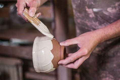 Making | Glazing Pots in the Studio with Phil Rogers | Pottery videos, Glazes for pottery ...