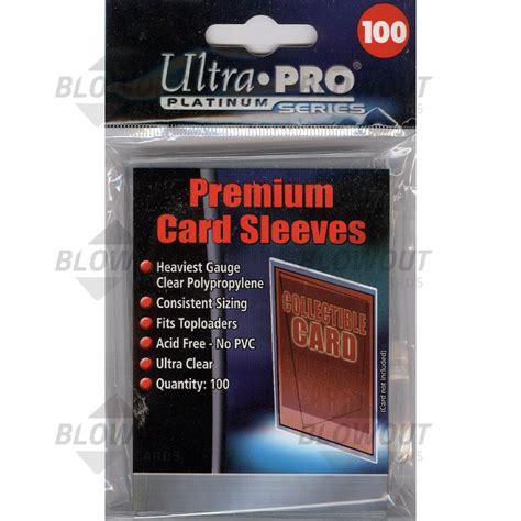 Ultra Pro Premium Card Sleeves - 100ct Pack