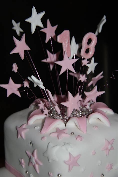 Pink Starburst Cake – Little Black Hen