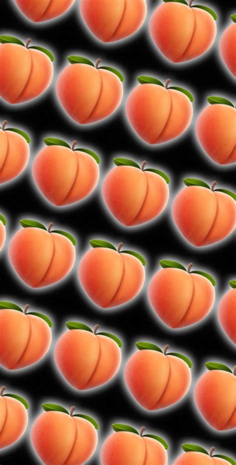 Peach Wallpaper, Phone Screen Wallpaper