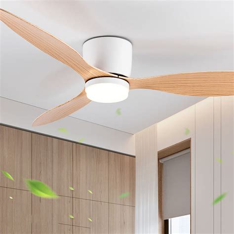 wooden ceiling fans with lights - Pensber