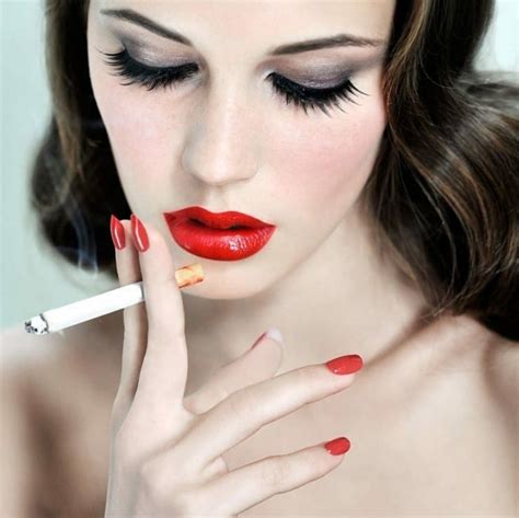 Smoking with Red Lips | Talking Smoking Culture