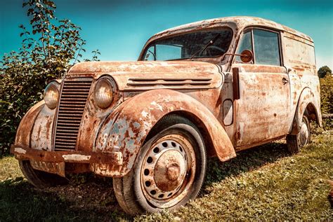 Gambar : Retro, tua, Perancis, rusak, mobil klasik, otomotif, Kendaraan bermotor, mobil antik ...